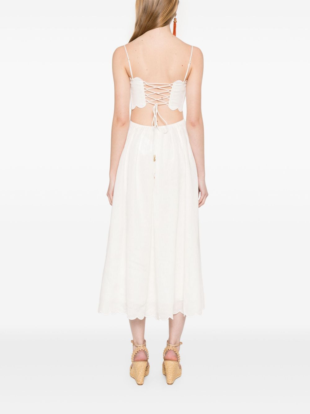 Zimmermann Rhiannon midi dress