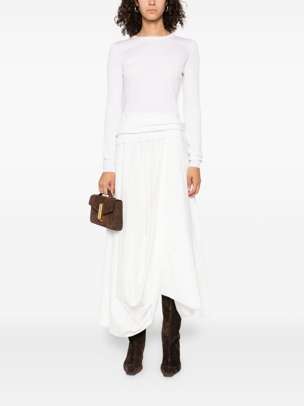 Elisabetta Franchi Sweaters Ivory