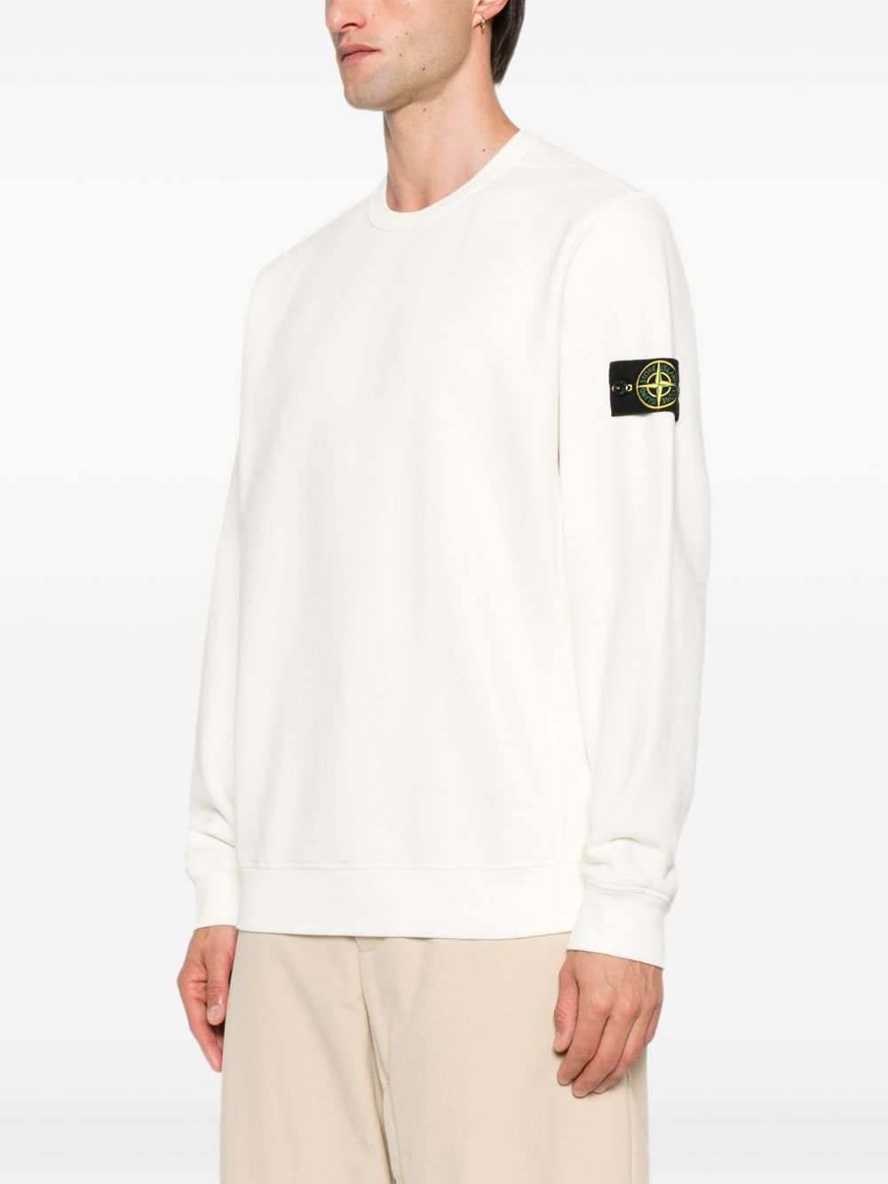 Stone Island Sweaters Ivory