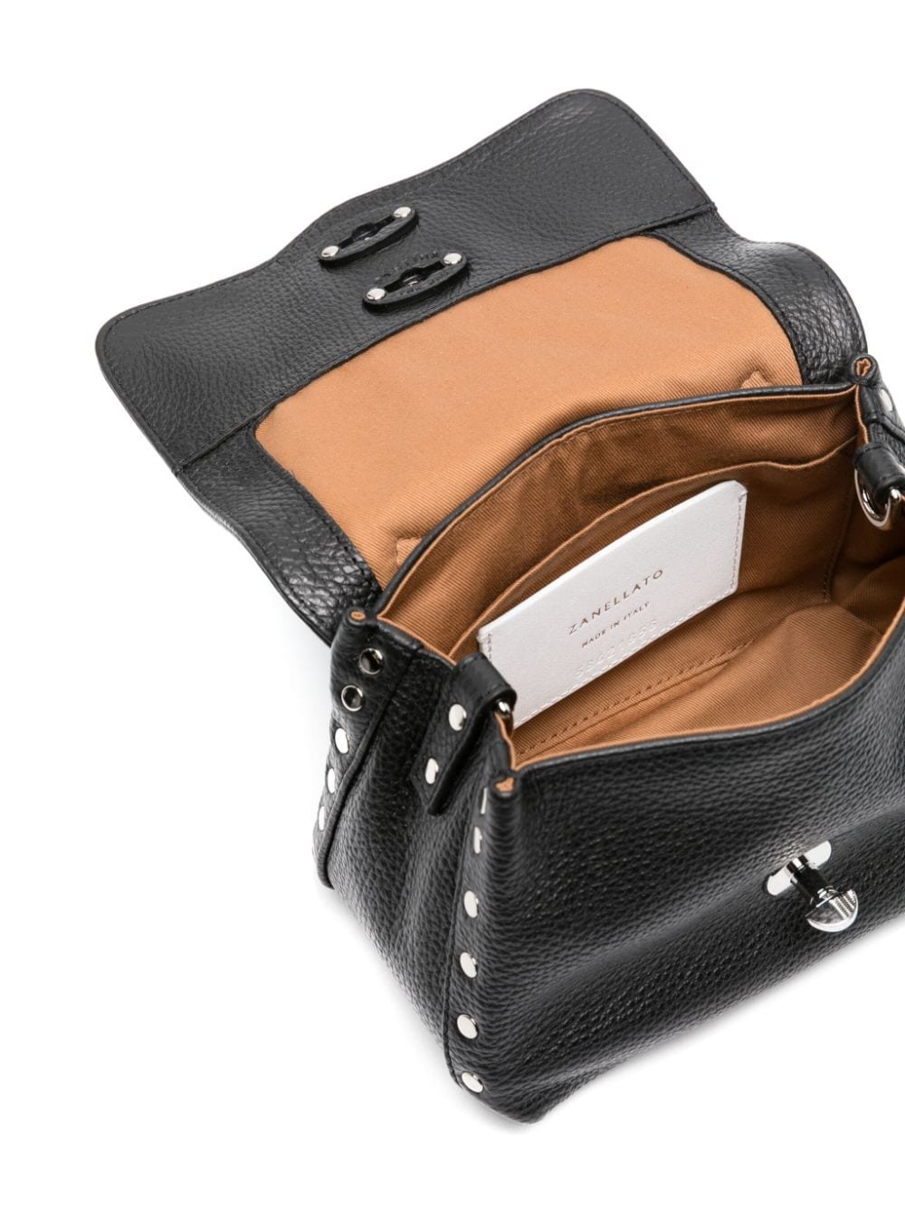 Zanellato Baby Postina Messenger Bag In Tumbled Leather