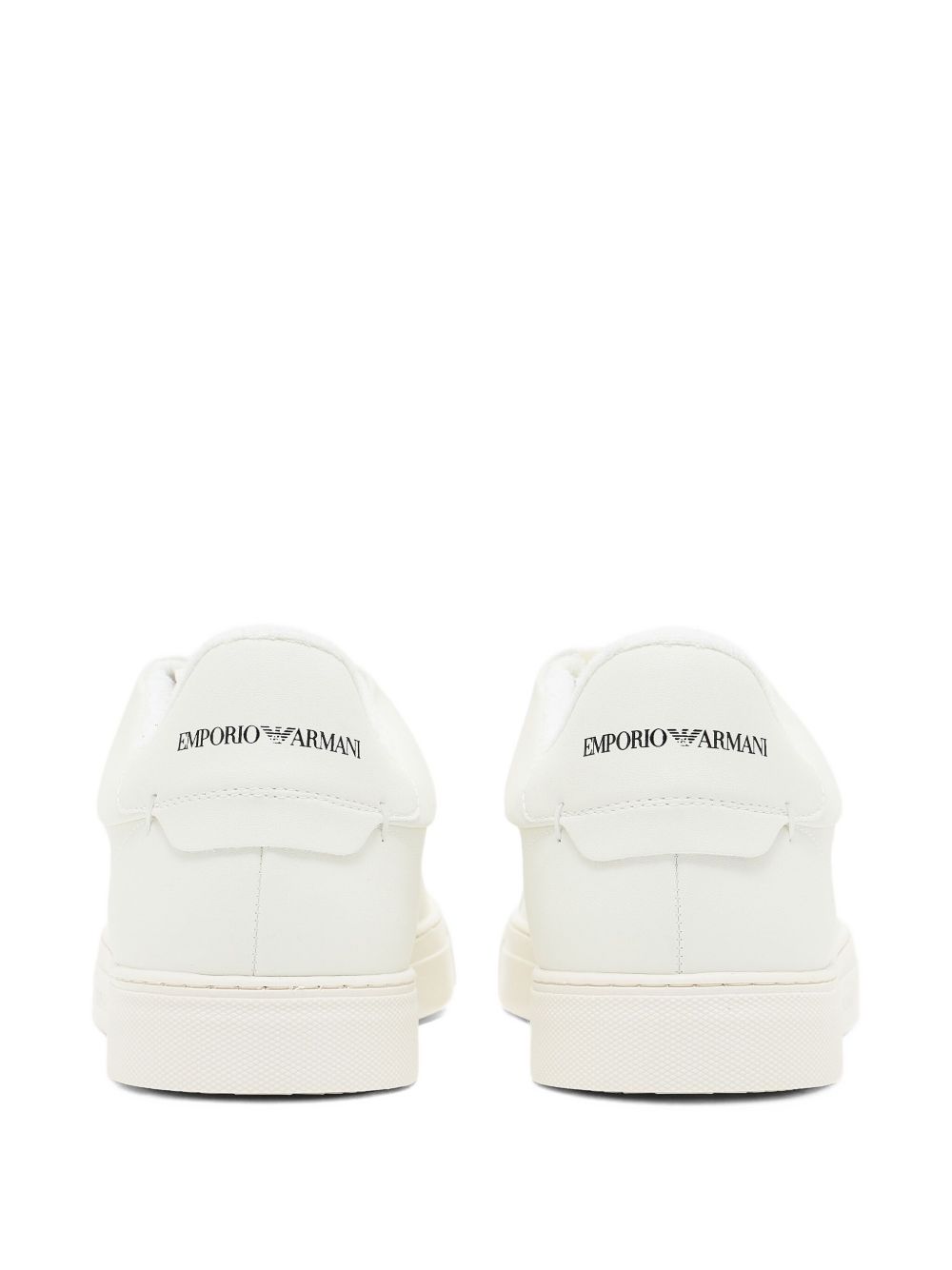 EMPORIO ARMANI EXCLUSIVE Supple leather sneakers