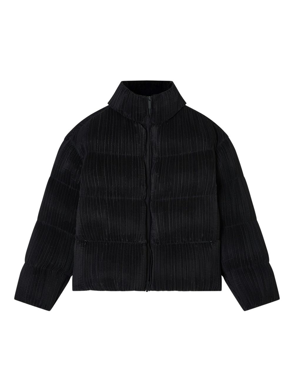 Emporio Armani Jacket in pleated techno fabric