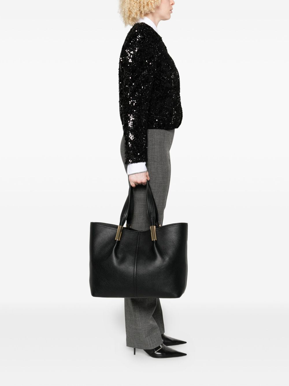 Elisabetta Franchi Large tote with logo details