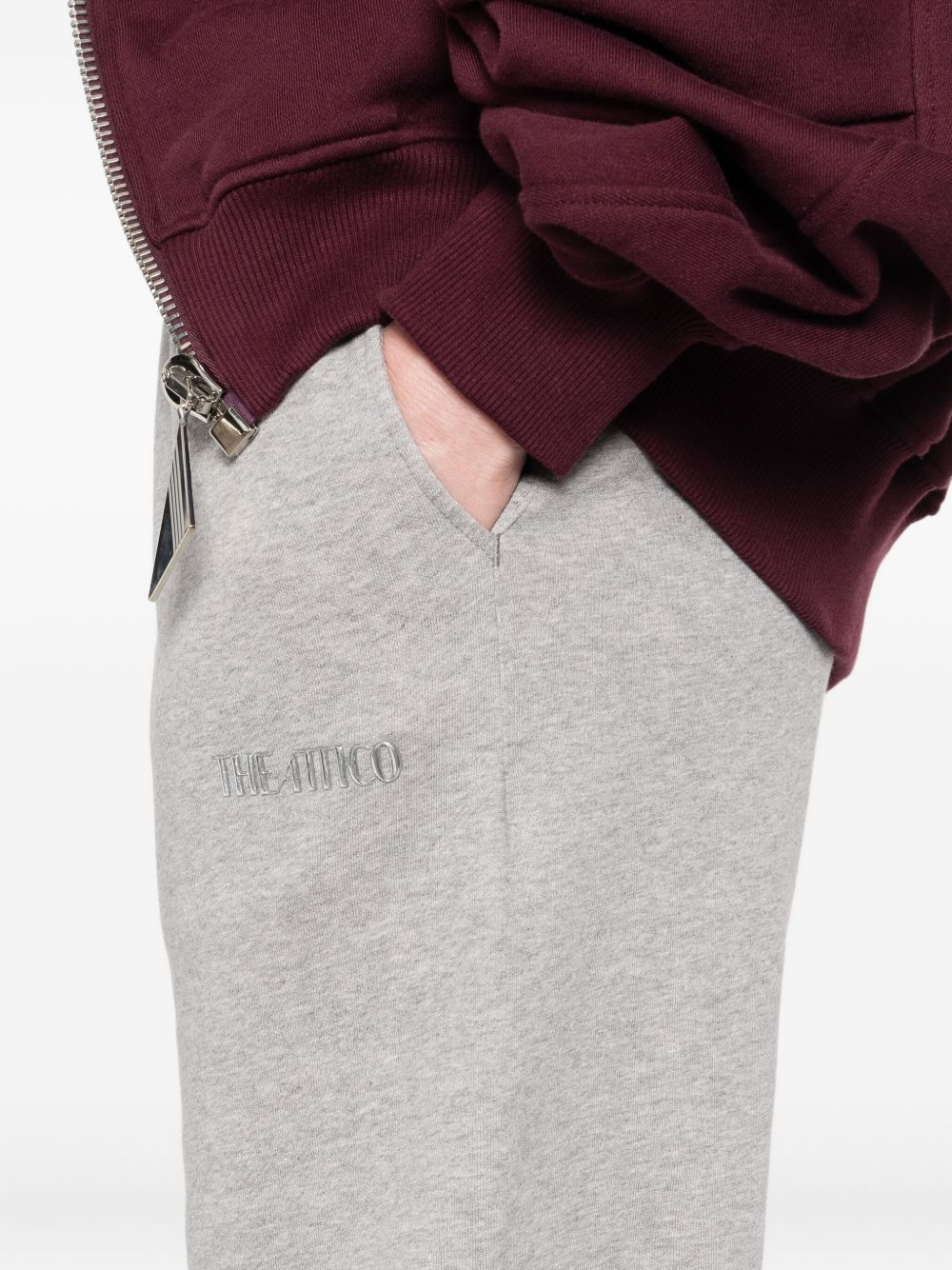 The Attico Trousers Light Grey