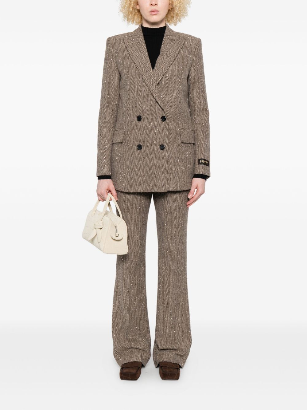 ERMANNO FIRENZE Trousers Brown