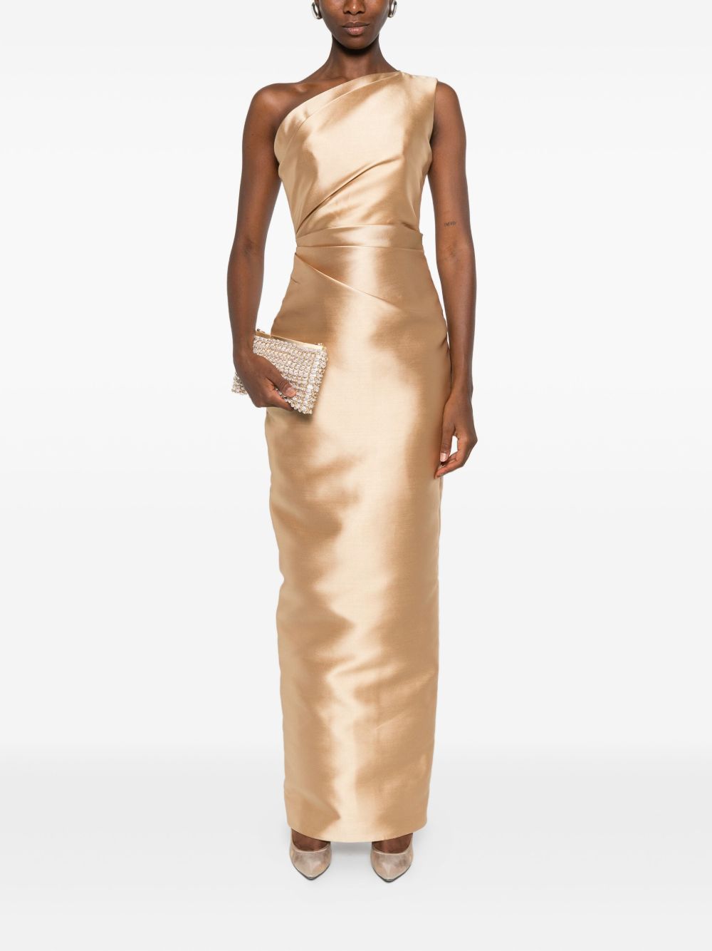 Solace London Dresses Golden