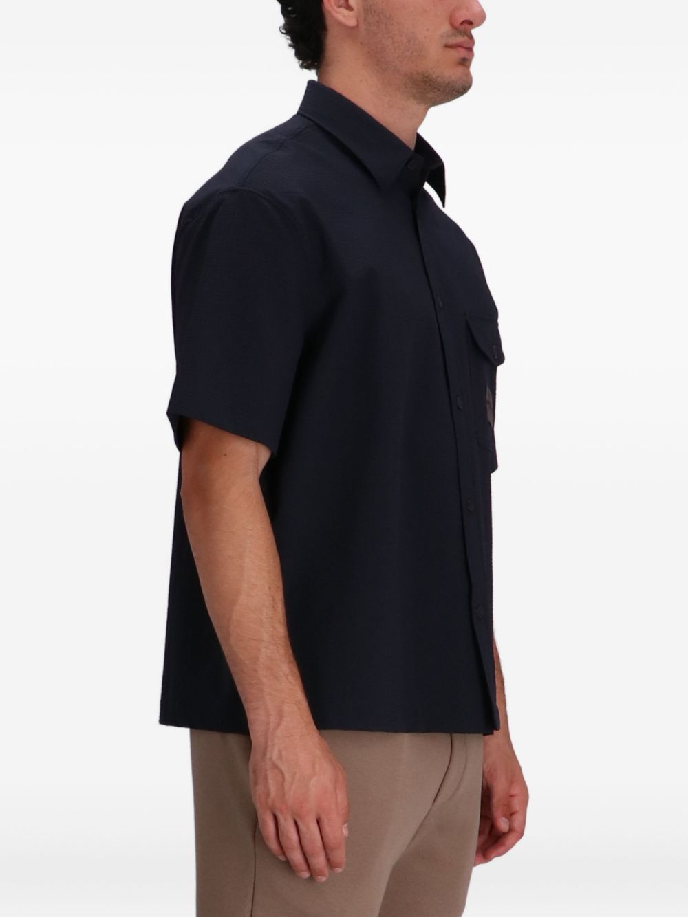 Emporio Armani Patch-pocket short-sleeve shirt