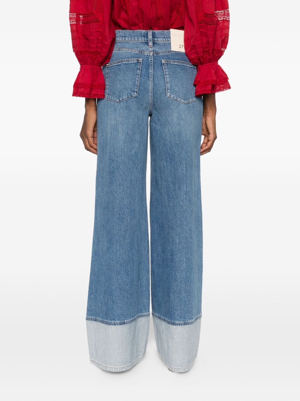 Alice + Olivia Jeans Clear Blue