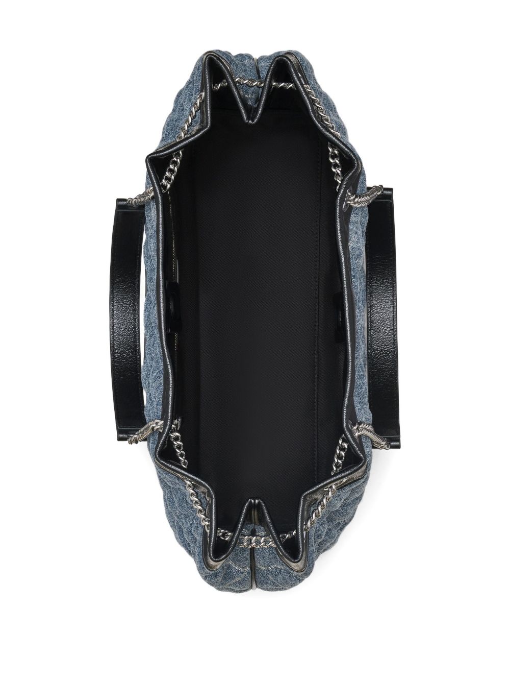 Marc Jacobs The Quilted Denim Large Chain Sack Bag