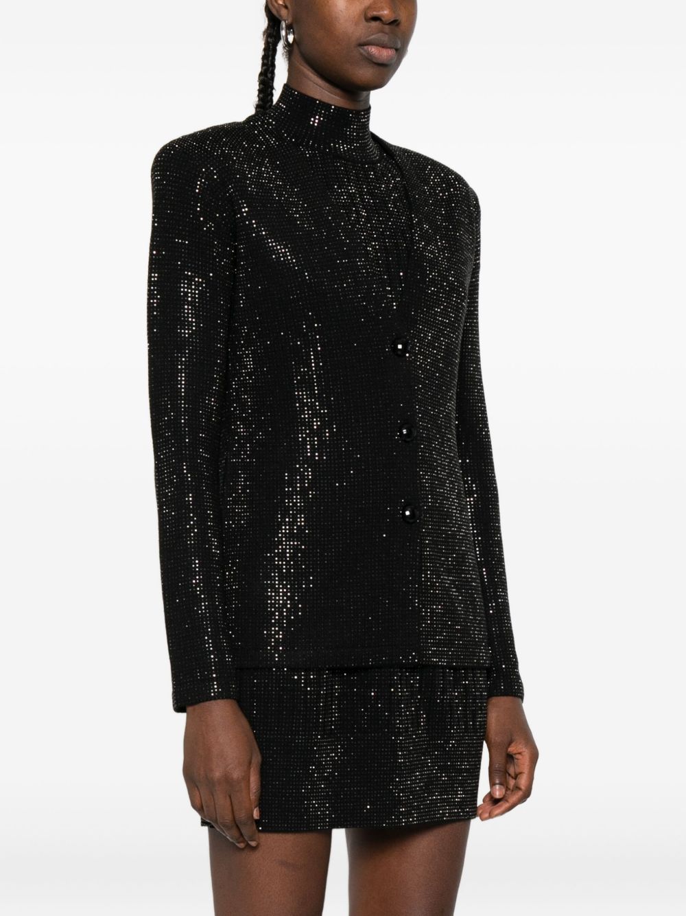 Emporio Armani Embellished button jacket