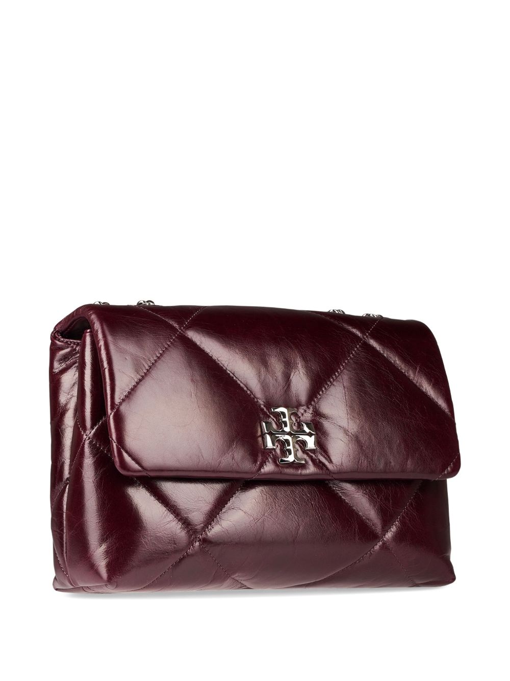Tory Burch Kira Diamond Quilt Distressed Shoulder Bag