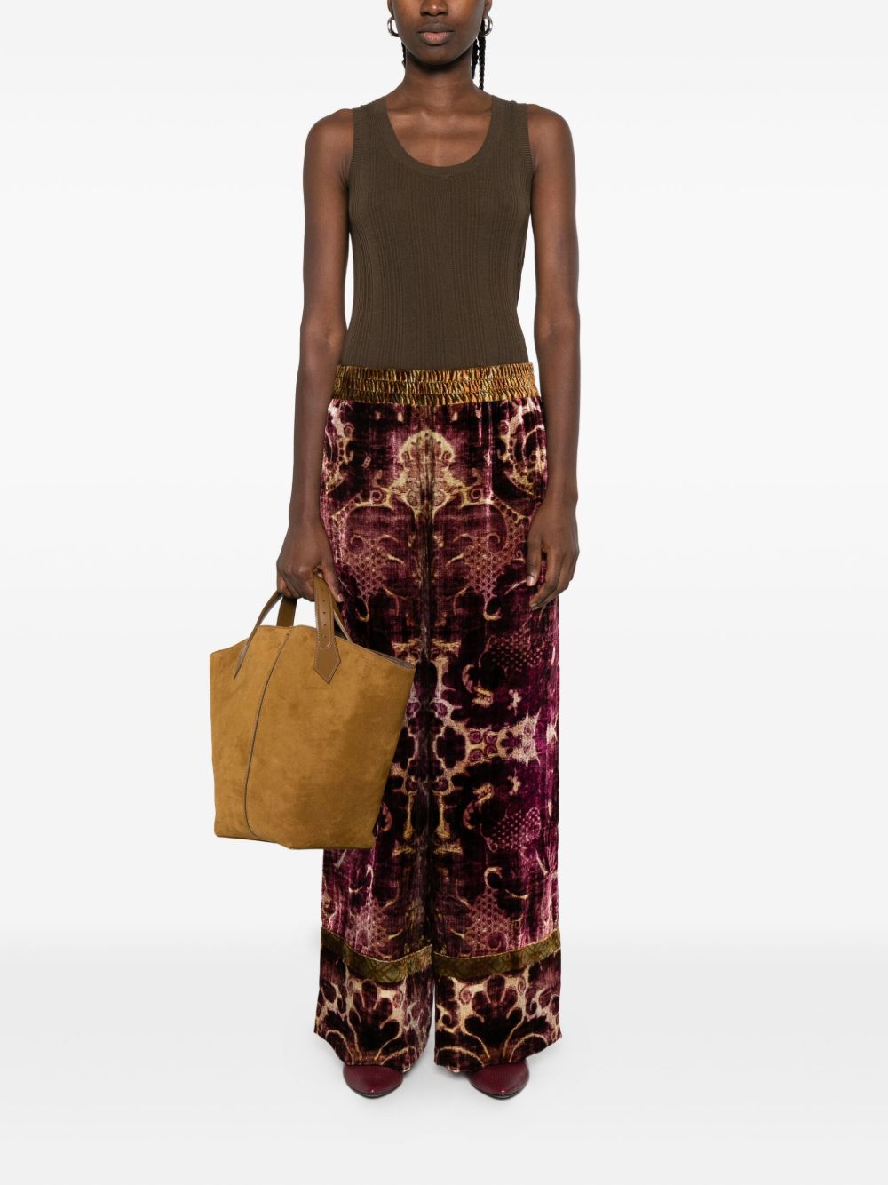 Pierre Louis Mascia Trousers Bordeaux