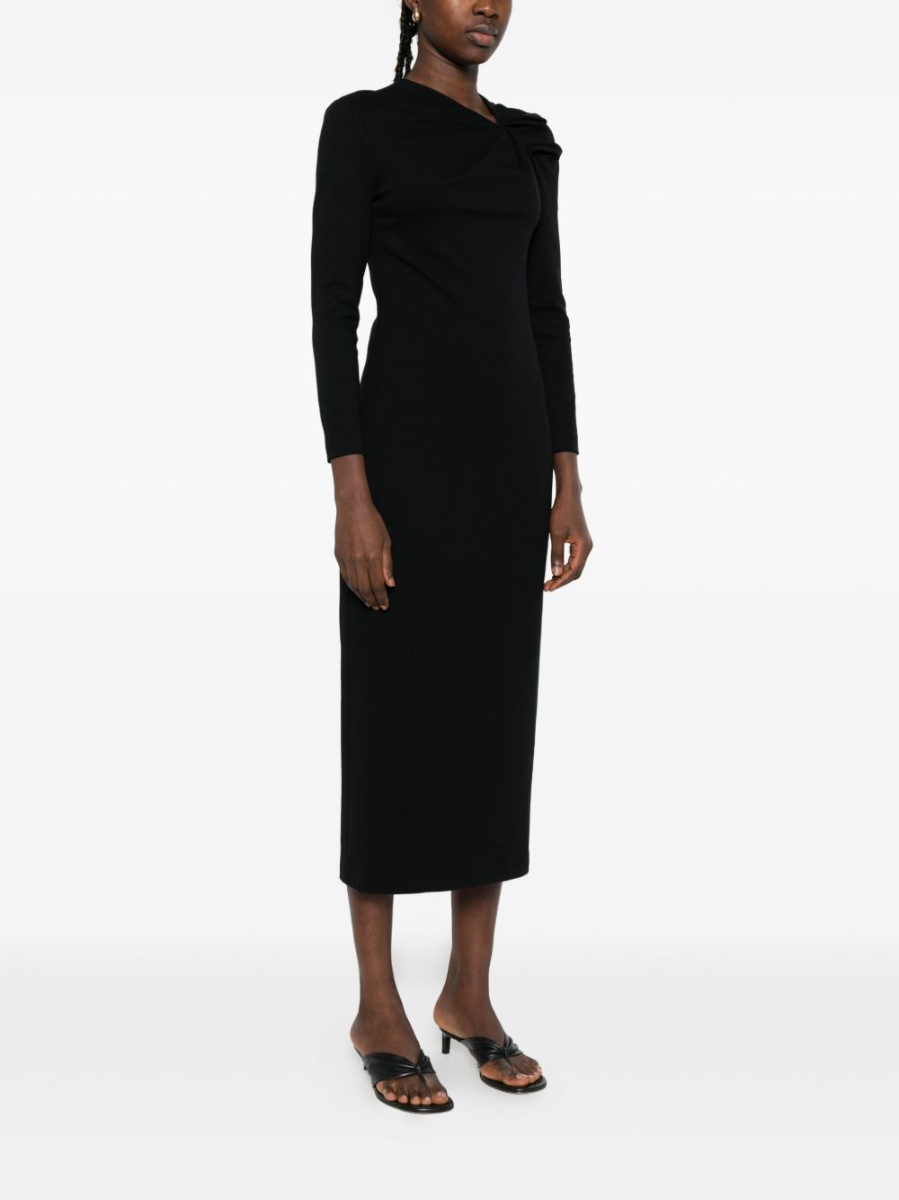 Emporio Armani Bow-detail dress