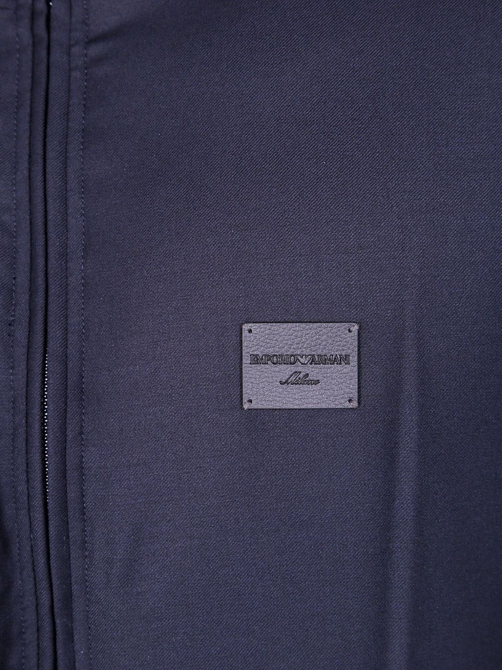 Emporio Armani Logo-detail long-sleeve jacket