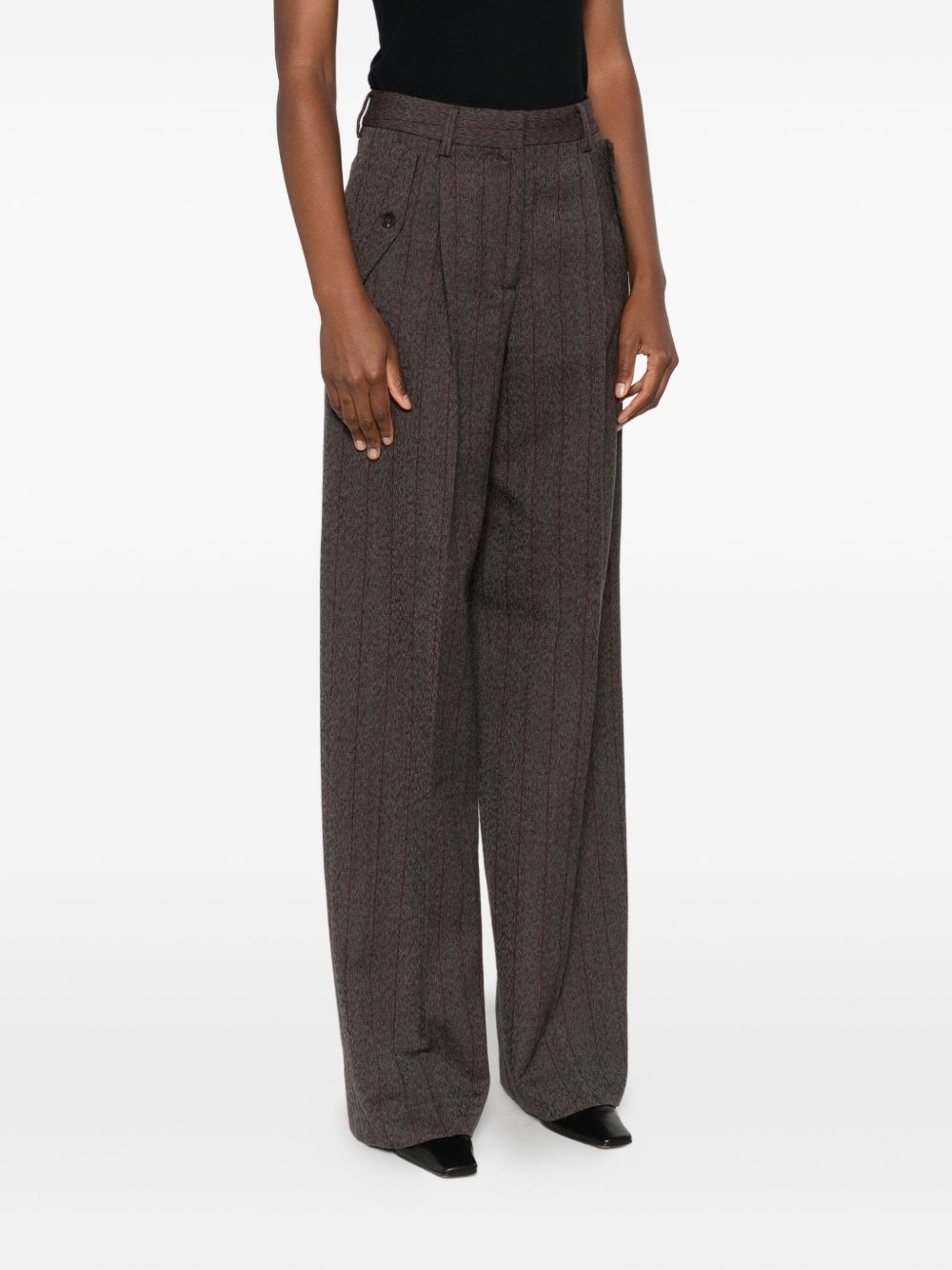 Golden Goose Trousers Brown