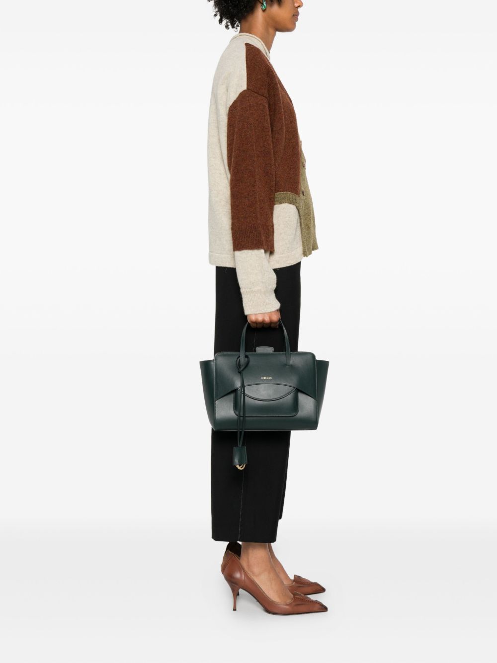 HIDESINS Small leather tote bag