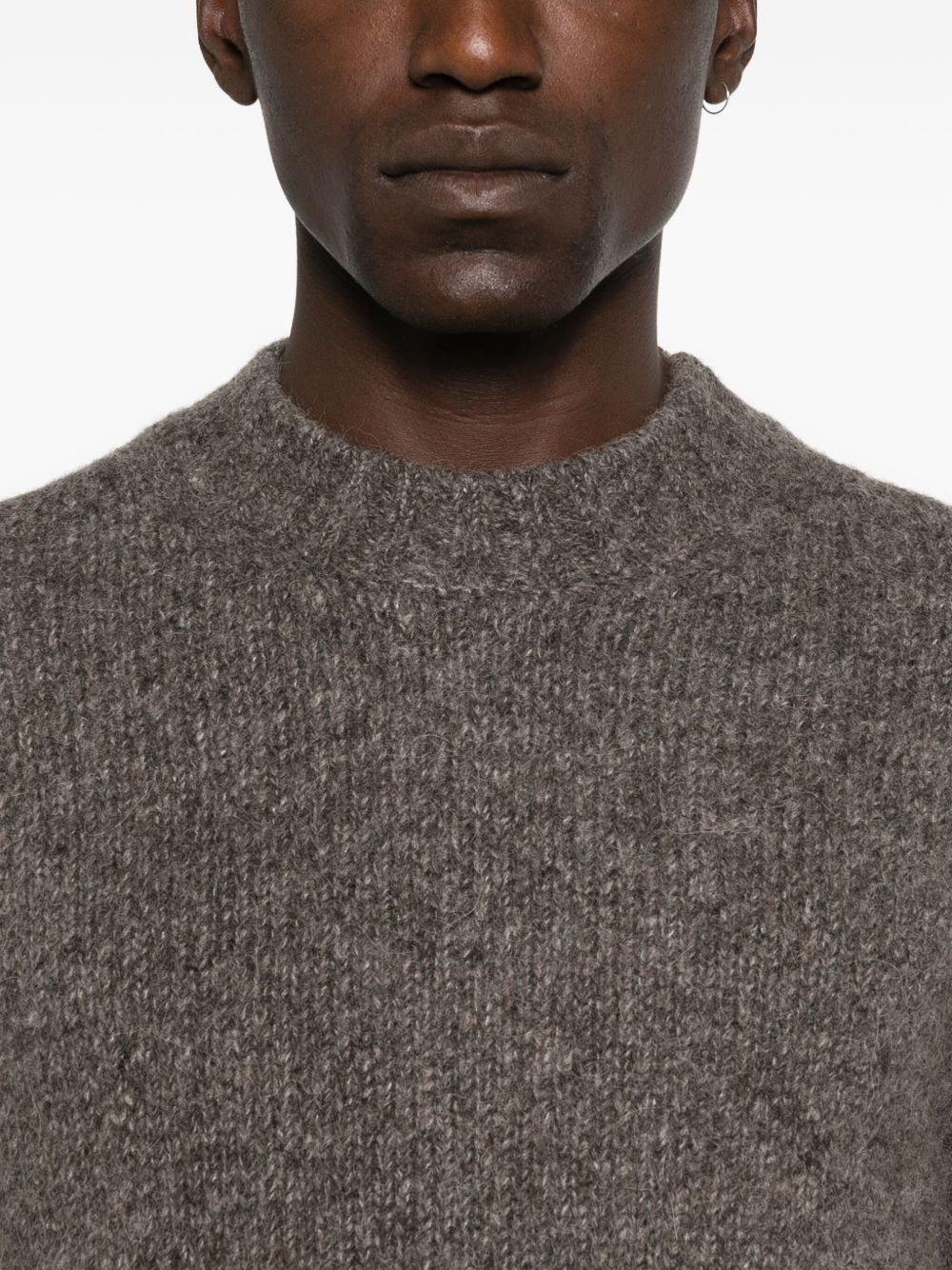 Emporio Armani Wool crew-neck sweater