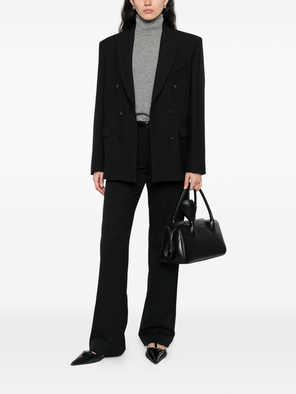 Emporio Armani Cashmere turtleneck long sleeve top