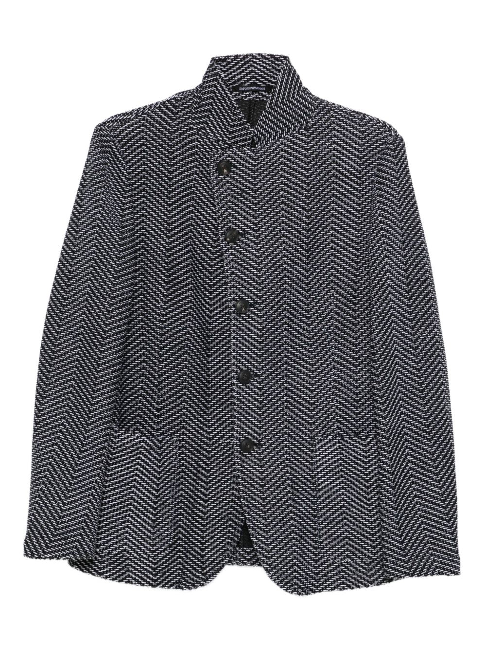 Emporio Armani Zigzag-pattern jacket