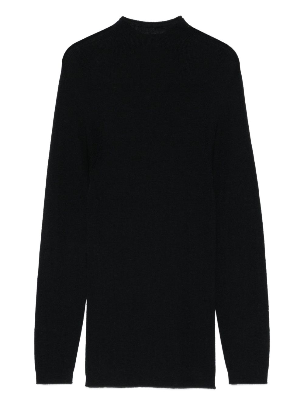 Emporio Armani Mock-neck wool sweater