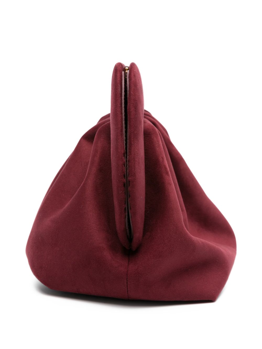 Themoire' Bios pleated clutch bag