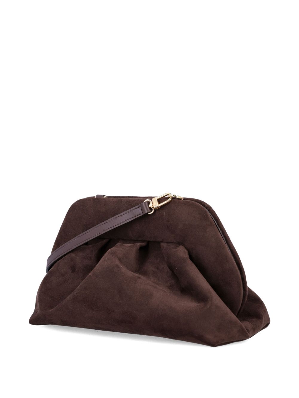 Themoire' Tia pleated clutch bag