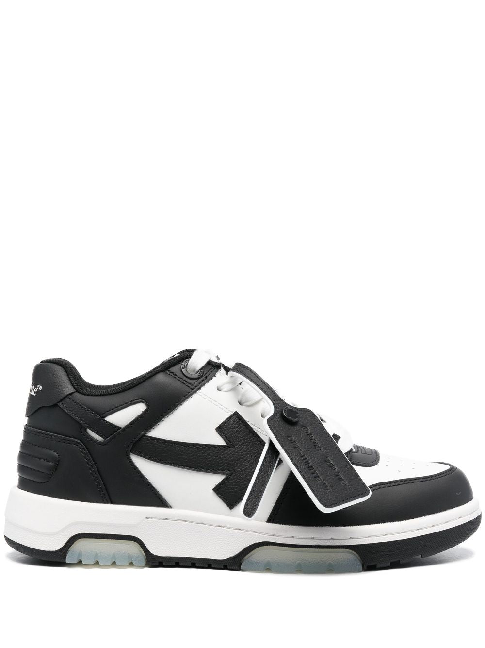 Off White Out Of Office leather sneakers