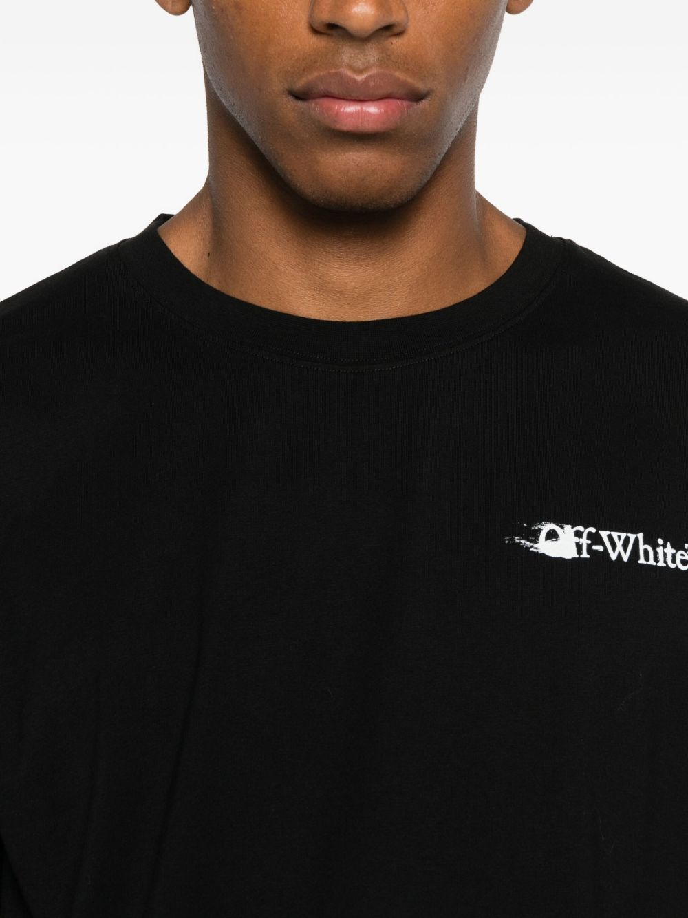 Off White T-shirts and Polos Black