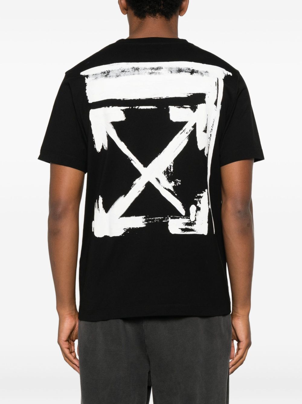 Off White T-shirts and Polos Black
