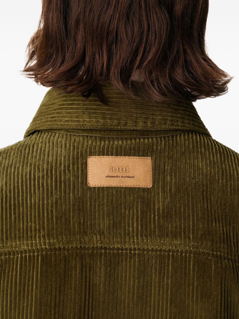 Ami Paris Shirts Brown