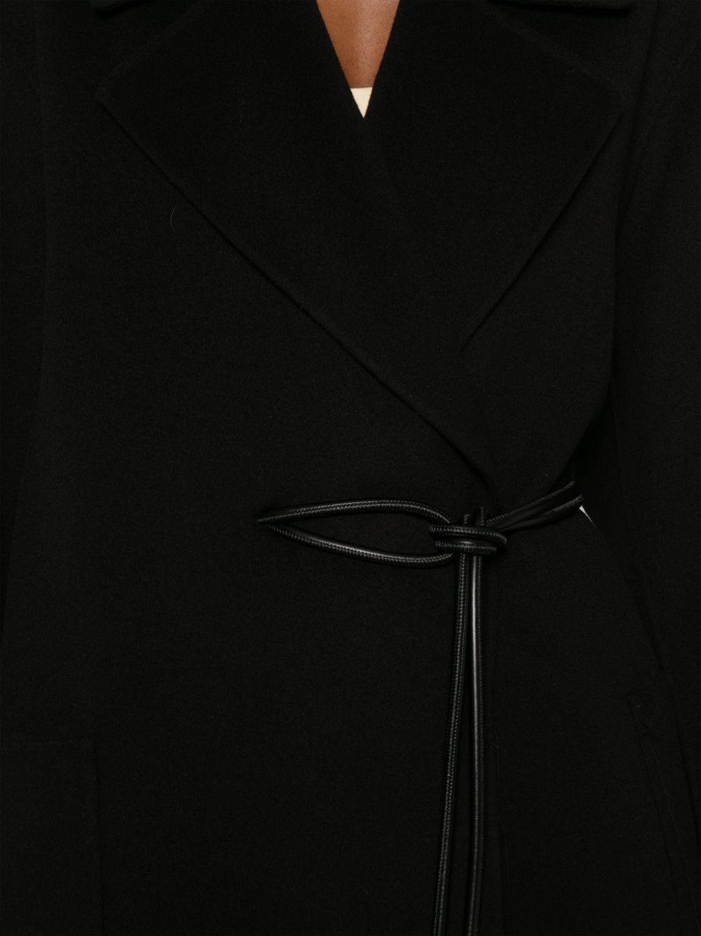 SPORTMAX PRE Coats Black