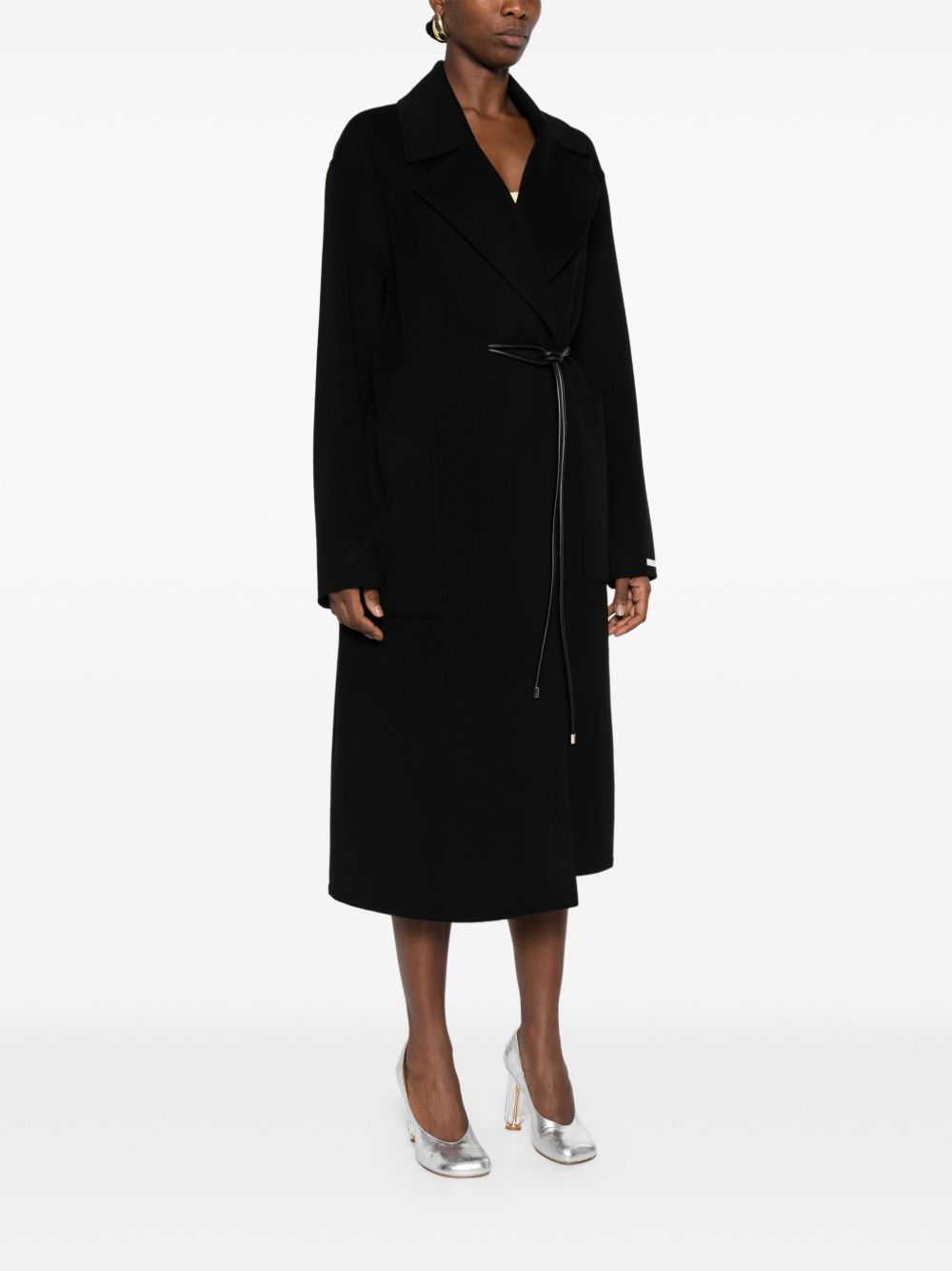 SPORTMAX PRE Coats Black