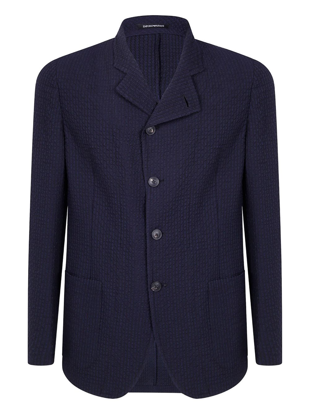 Emporio Armani Textured wool jacket