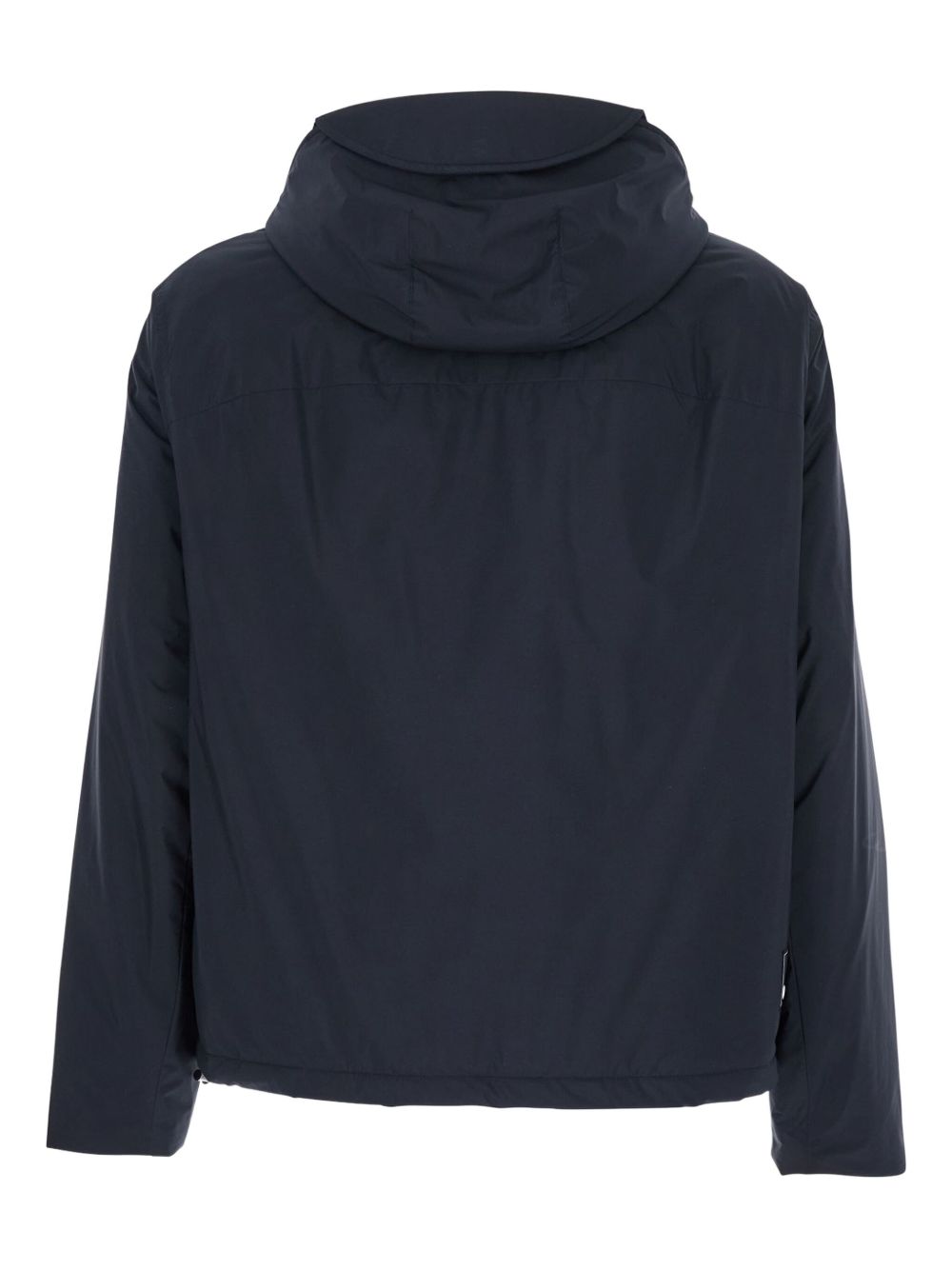 Emporio Armani Hooded zip-front jacket