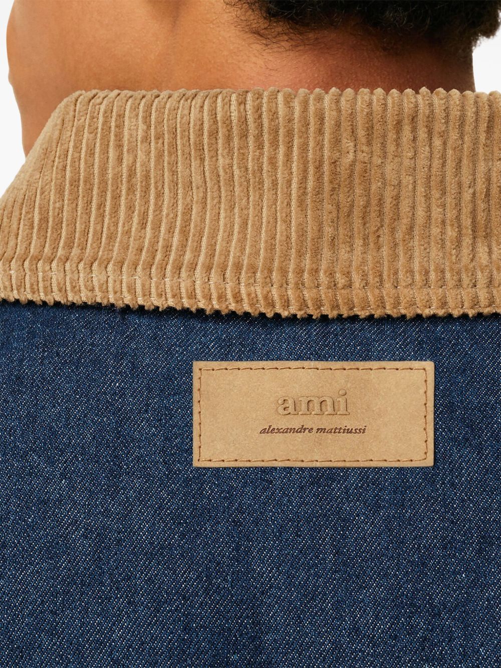 Ami Paris Coats Blue