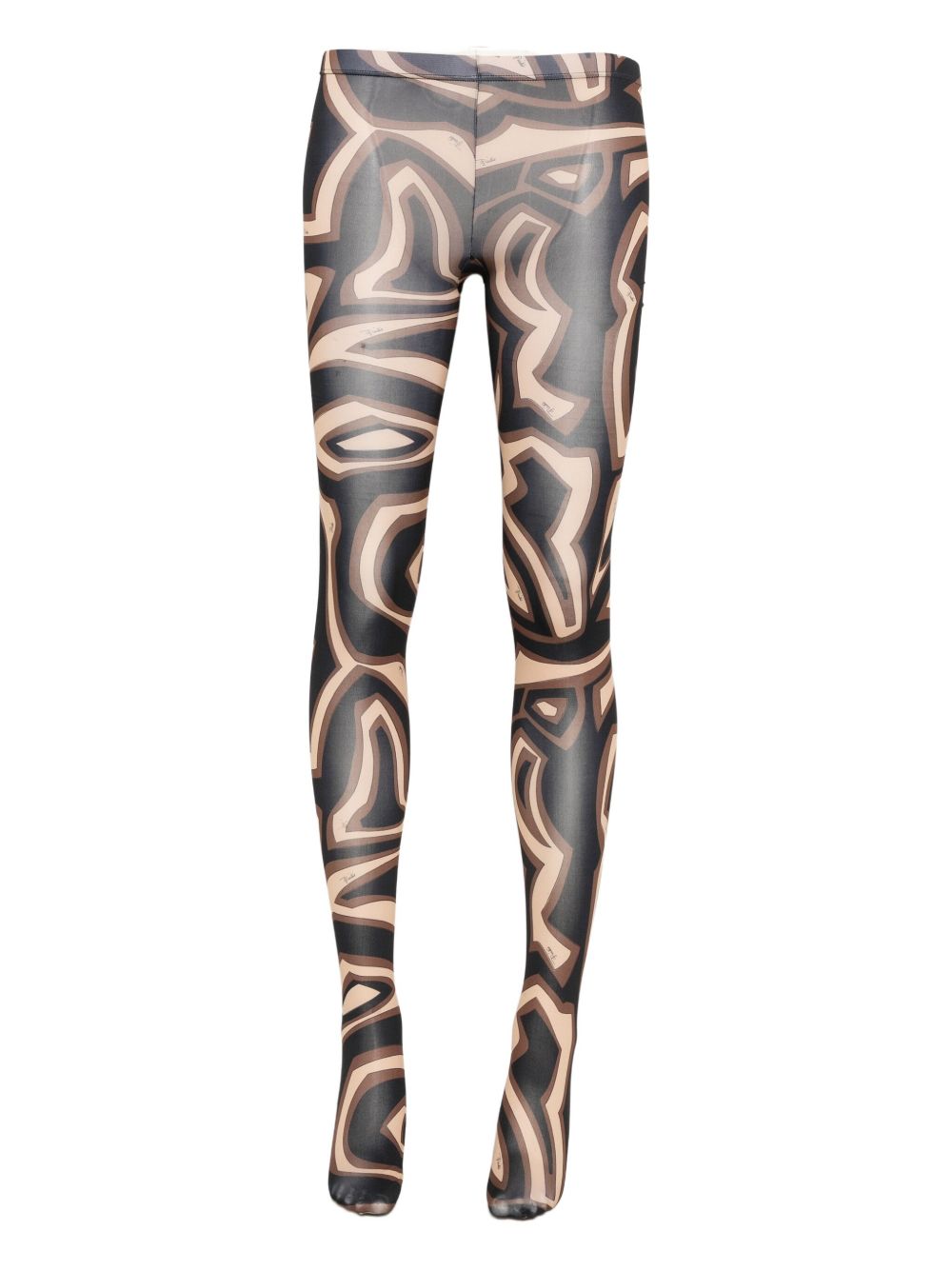 Pucci Abstract-print tights