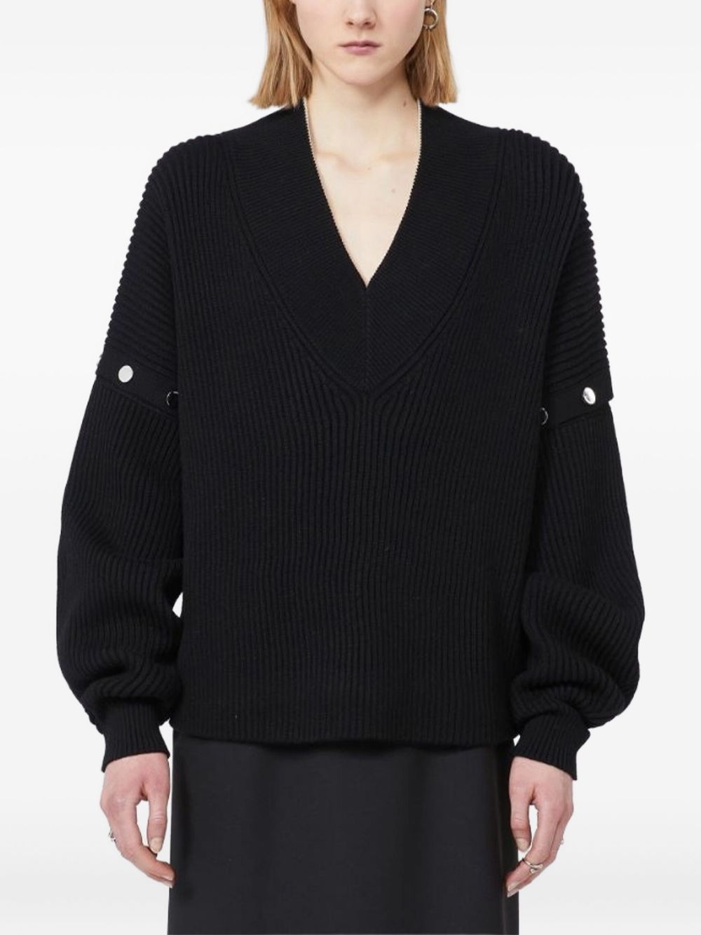SportMax Sweaters Black