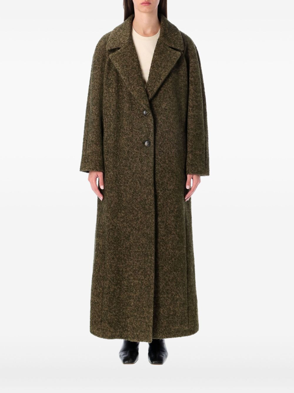 Emporio Armani Coats Green