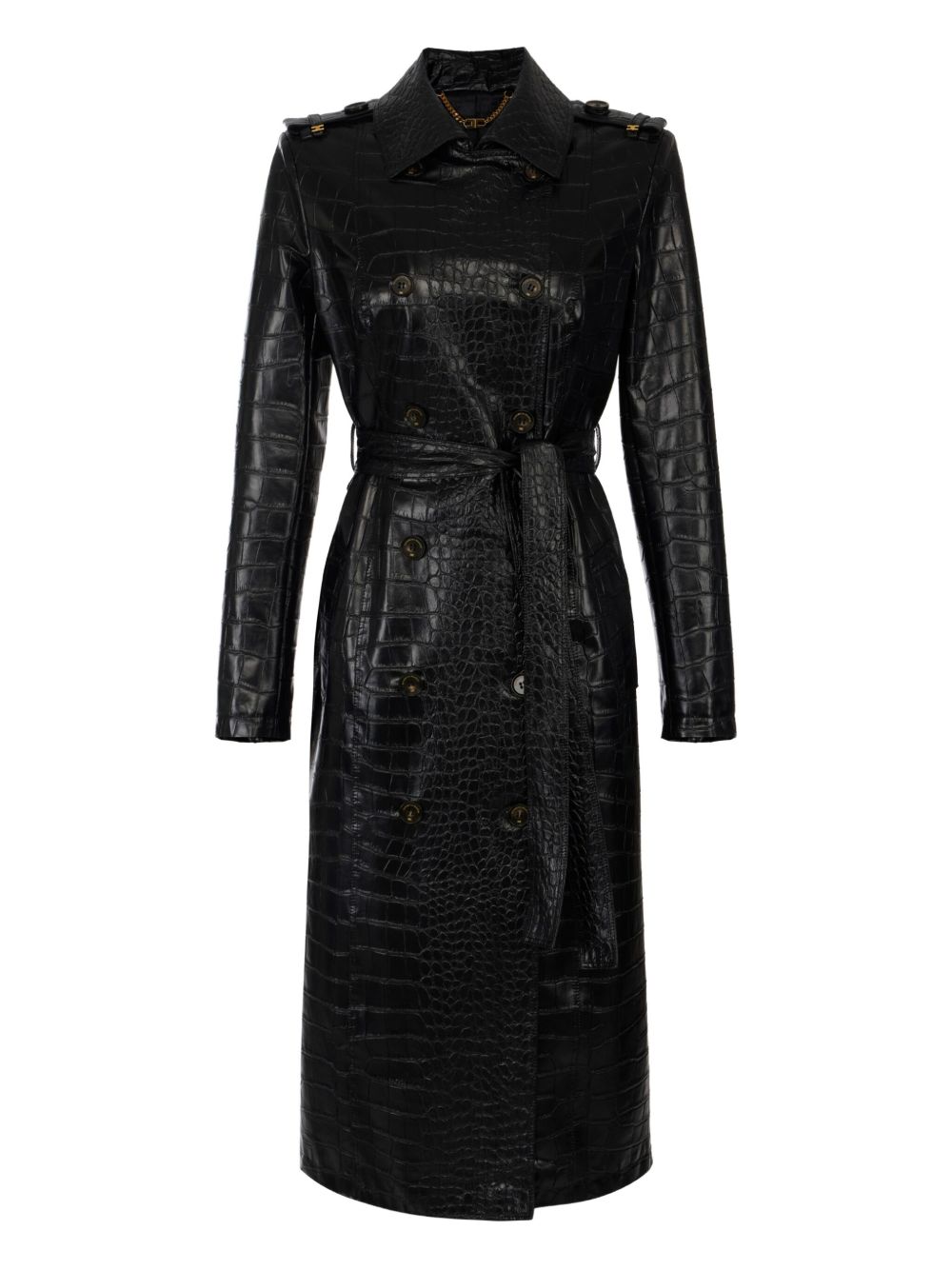 Elisabetta Franchi Coats Black