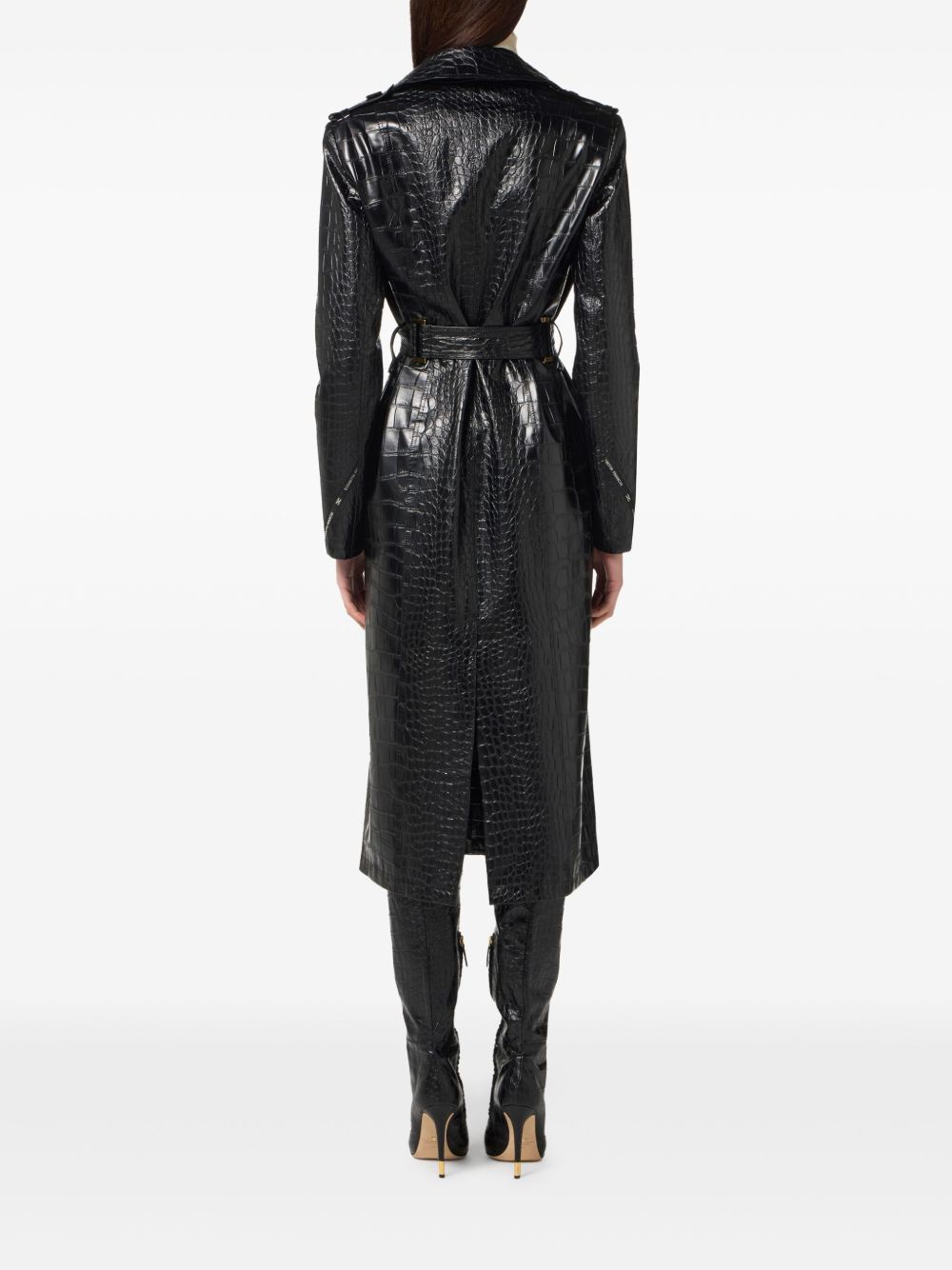 Elisabetta Franchi Coats Black
