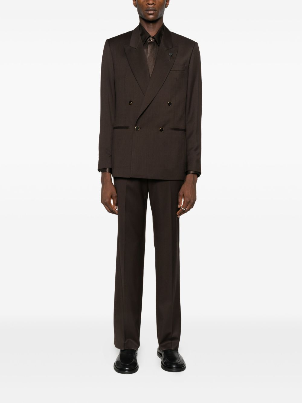 Emporio Armani Shirts Brown