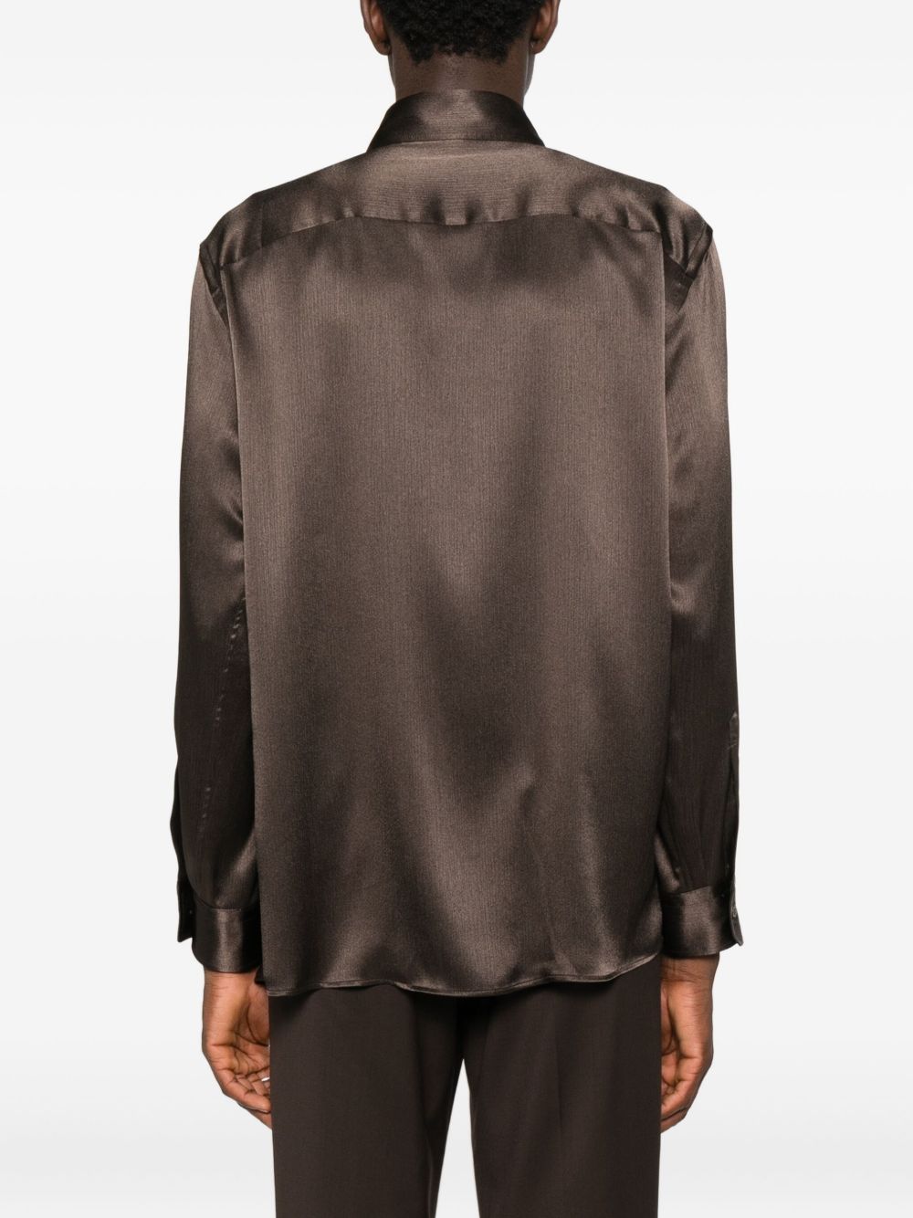 Emporio Armani Shirts Brown