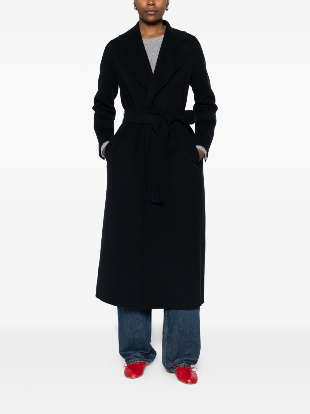 S Max Mara Coats Blue