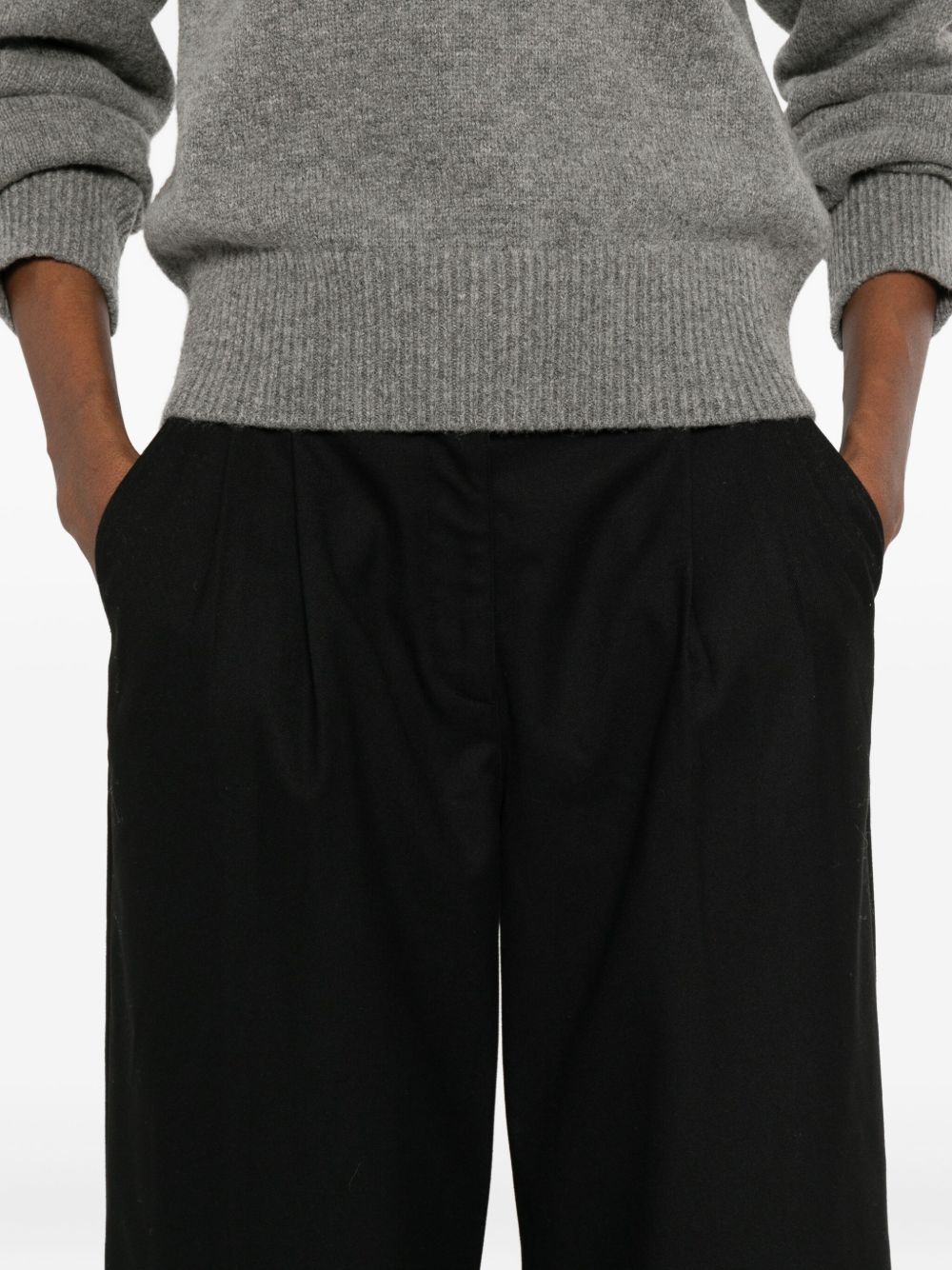 DUNST Trousers Black