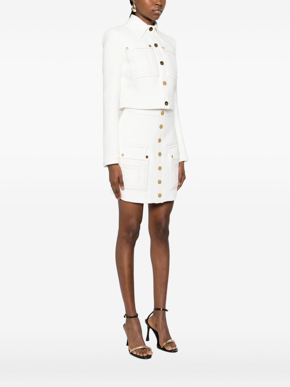 Elisabetta Franchi Jackets Ivory