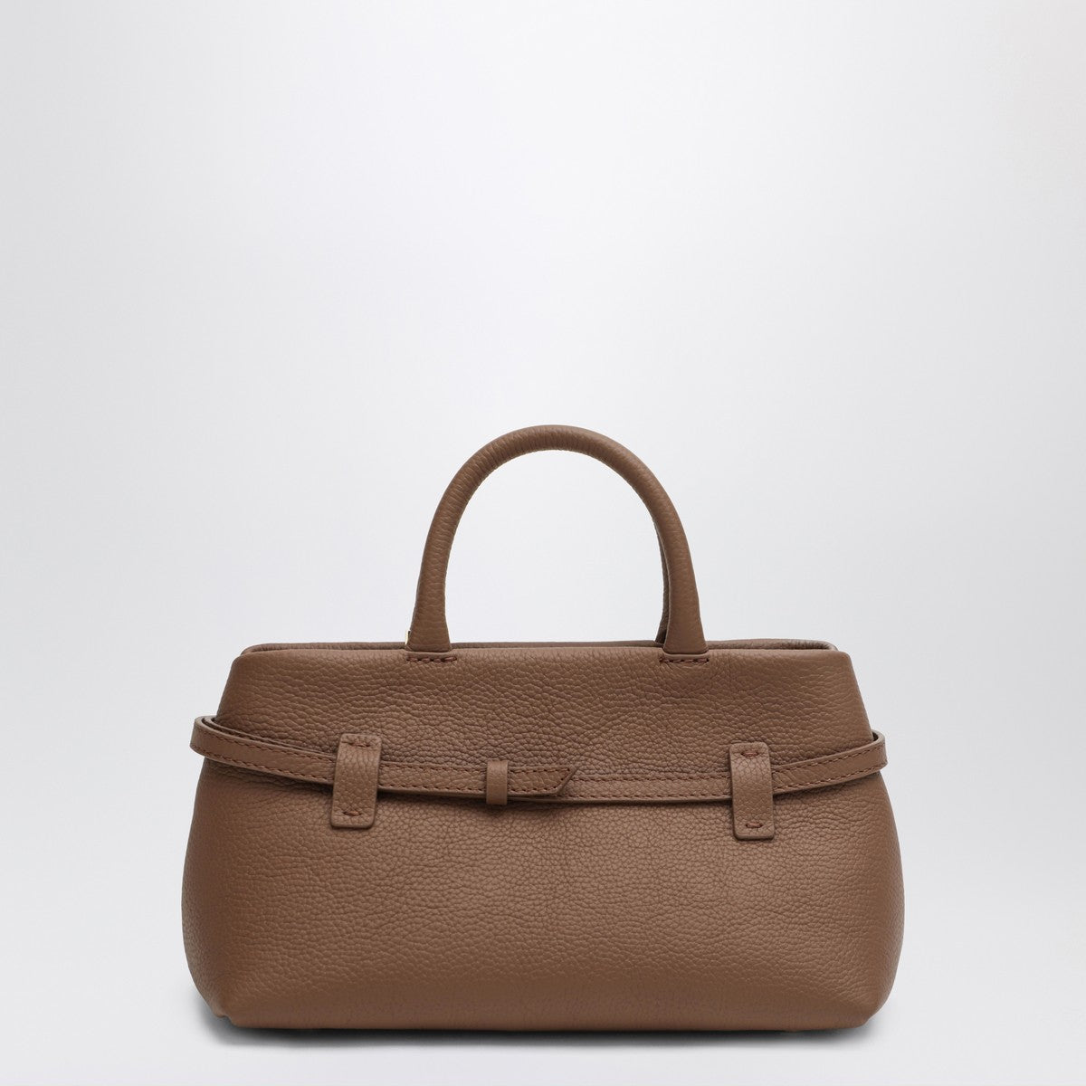 Manu Atelier Le Cambon 25 Mocha Mousse bag in suede