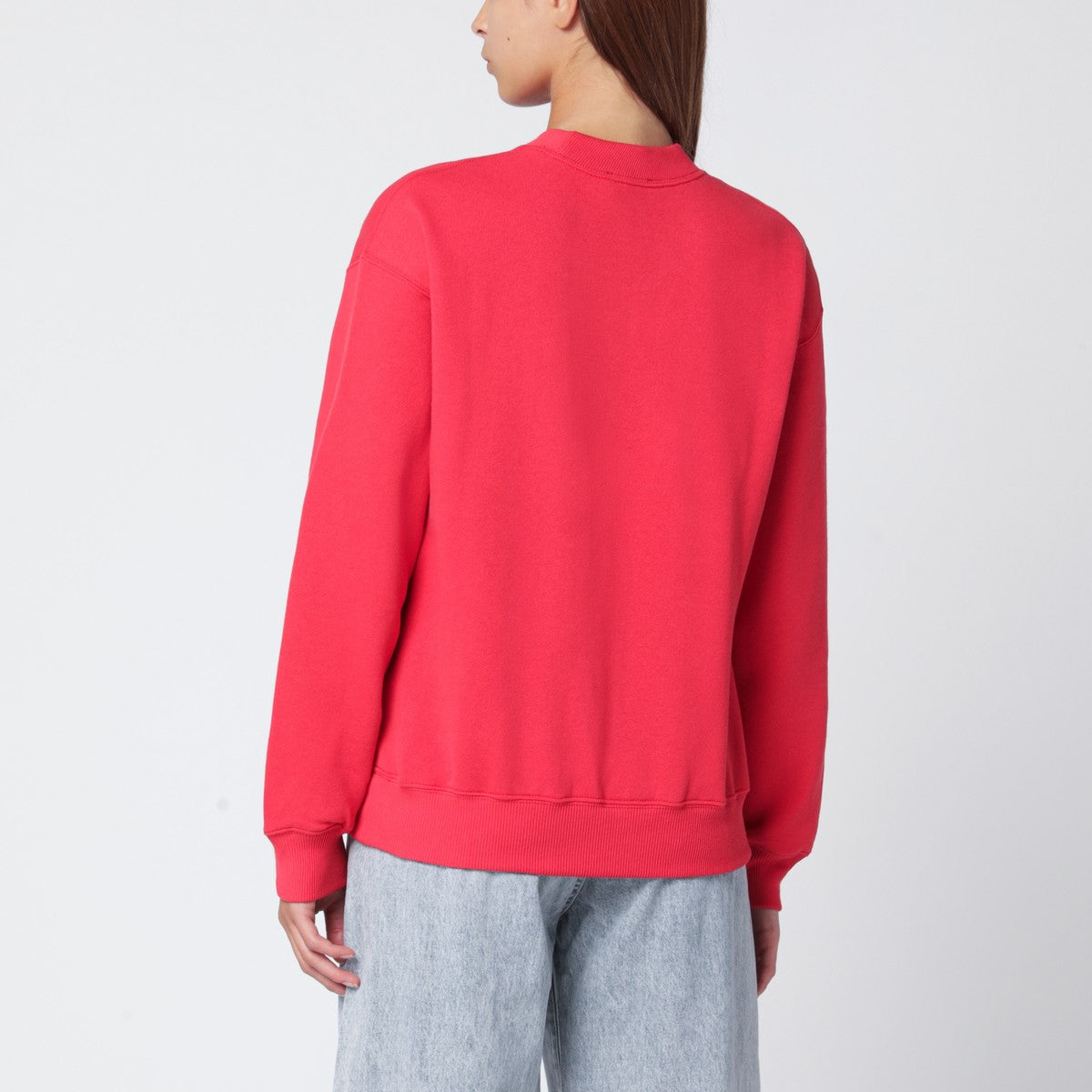 Polo Ralph Lauren Orange-red cotton-blend sweatshirt