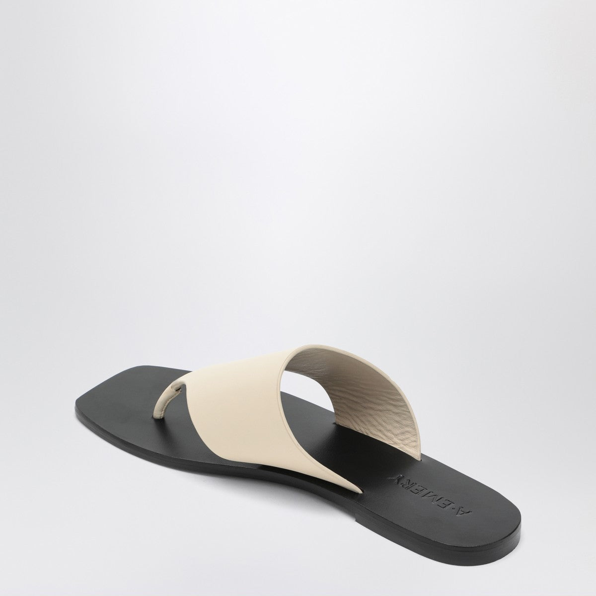 A.EMERY The Paton Sandals ivory in leather