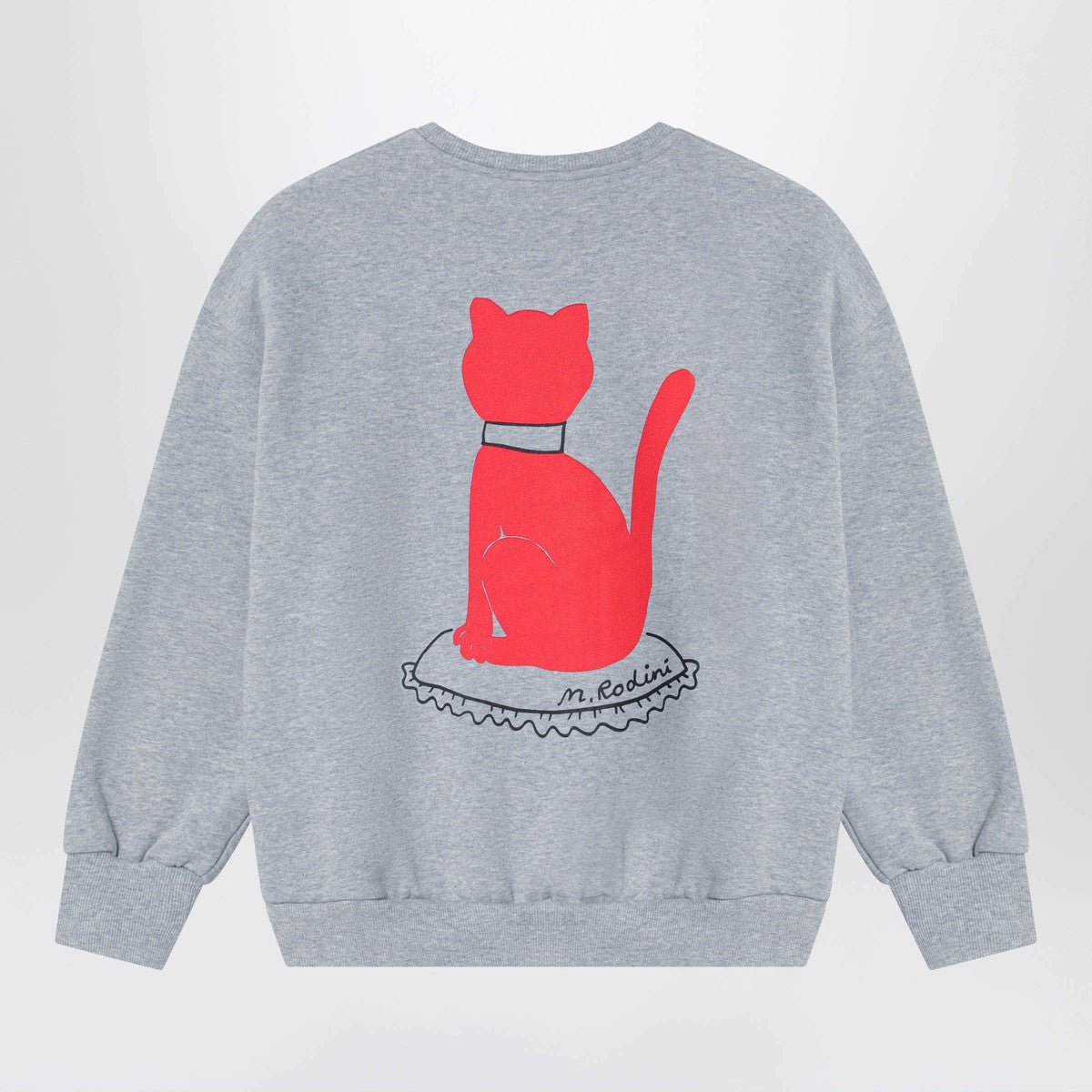 Mini Rodini Grey T-shirt in organic cotton