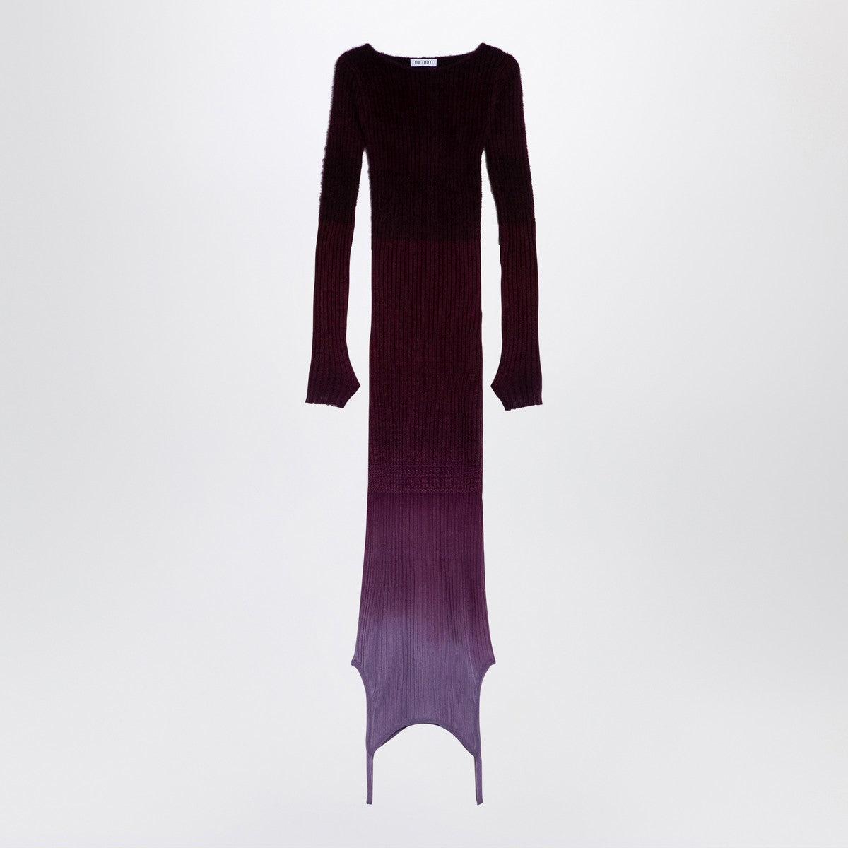 The Attico Purple/burgundy convertible dress in nylon blend